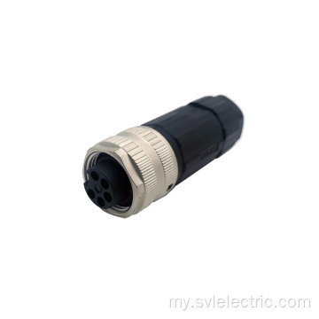 7/8 &quot;MINI အမျိုးသမီးဖြောင့် 5 pin connector